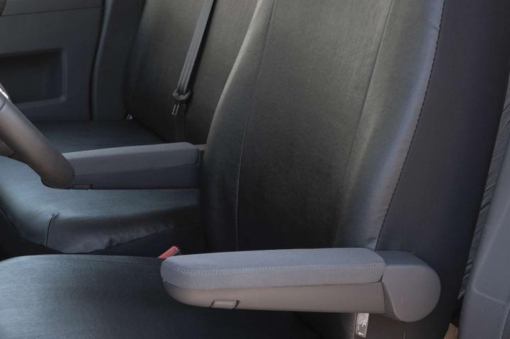 Actual product image Walser Seat covers for VW T5 single seat front in imitation leather BJ 09/2009 today