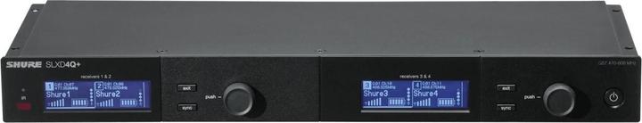 Immagine prodotto Shure SLXD4Q+E=-G65 - Odbiornik poczwórny cyfrowy (470-606 MHz)