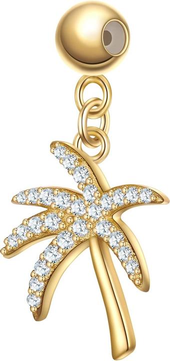 Image du produit Glanzstücke München Charm palmier pour femme - 36866 (Argent Sterling)