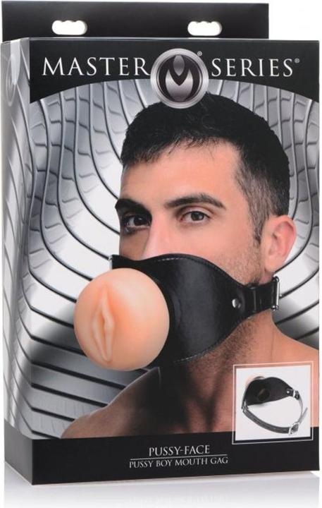 Actual product image Master Series Pussy Face Vagina Gag