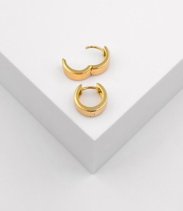 Produktbild Muau Creolen (750/18 K Gelbgold)
