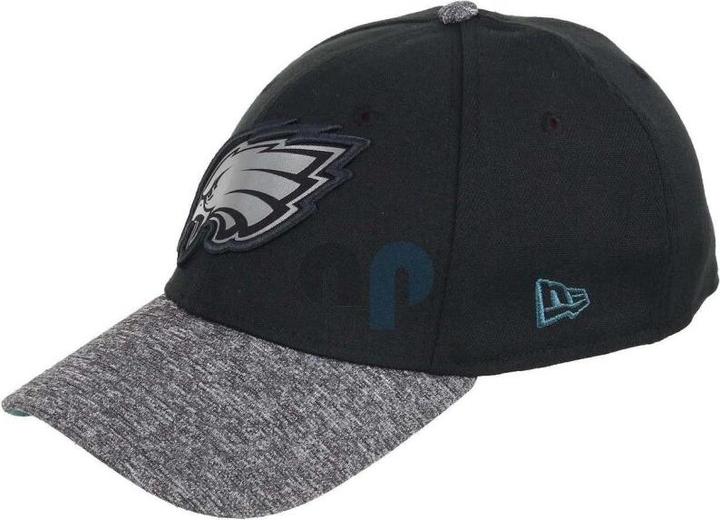 New Era NFL - Philadelphia Eagles - Grey Collection 39Thirty Cap schwarz SM (54, 55, 56, 57)