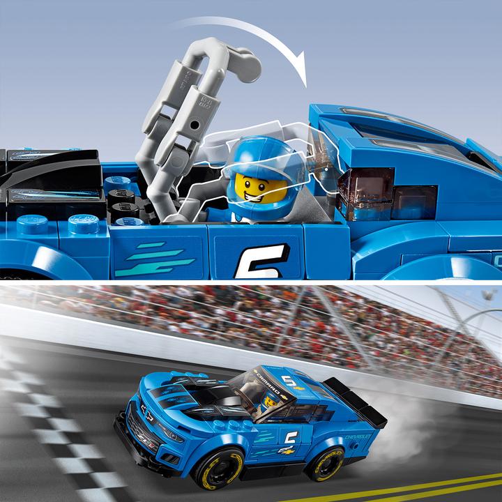 Image du produit LEGO La voiture de course Chevrolet Camaro ZL1 (75891, LEGO Speed Champions)
