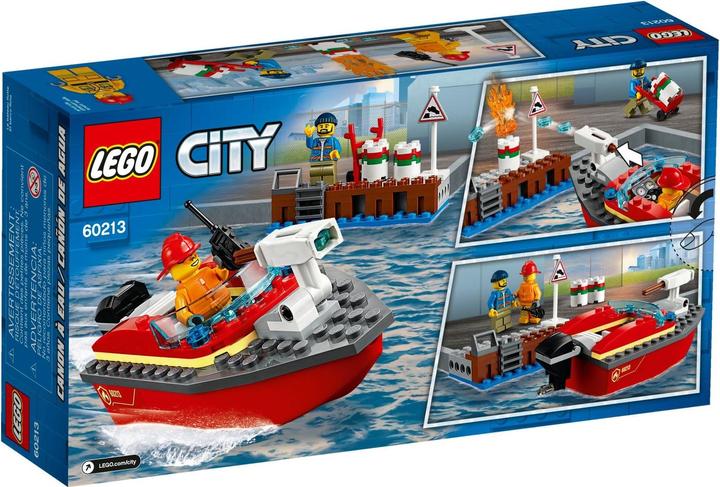 Image du produit LEGO Les pompiers du port (60213, LEGO City)