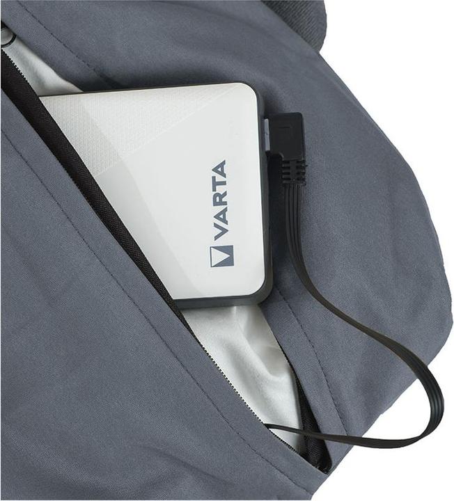 Immagine prodotto Eurom Cuscino termico Warmigo con power bank da 20.000 mAh, grigio (45 x 45 cm)