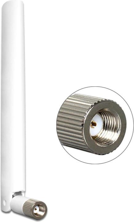 Image du produit Delock Antenne WLAN, 2-5dBi, avec articulation basculante (WiFi)