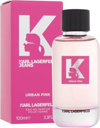 Actual product image Karl Lagerfeld Jeans Urban Pink Eau De Perfume Spray 100ml (Eau de parfum, 100 ml)