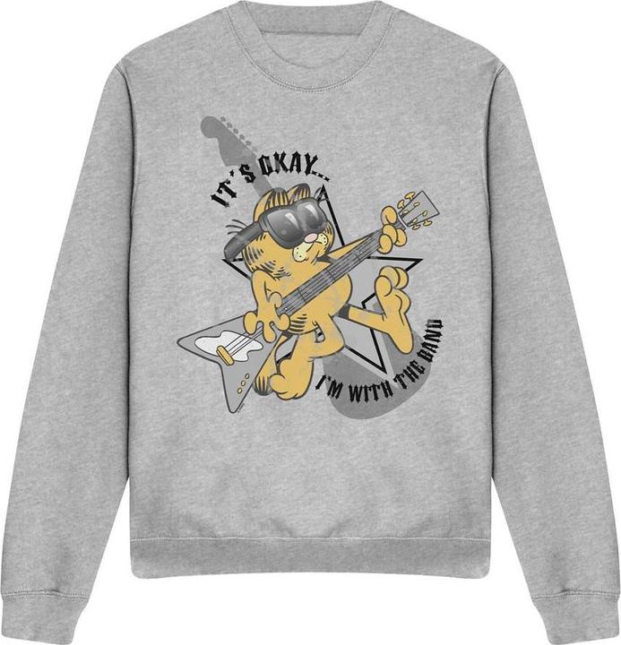 Garfield I'm with the Band Sweatshirt