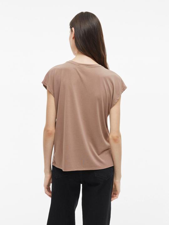 Actual product image Vila V-neck top with short sleeves (S)