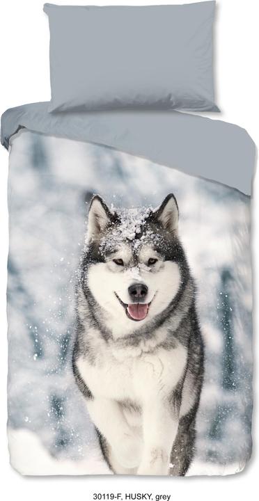 Actual product image Good Morning Husky (Bedding set, 140 x 200 cm, 70 x 90 cm)