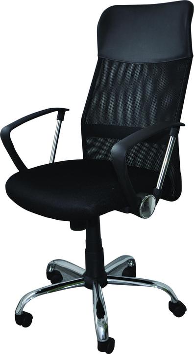 Image du produit Office Products Chaise pivotante Korfu avec AL noir