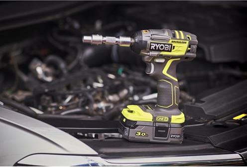 Actual product image Ryobi R18IW7-0 (Rechargeable battery operated)