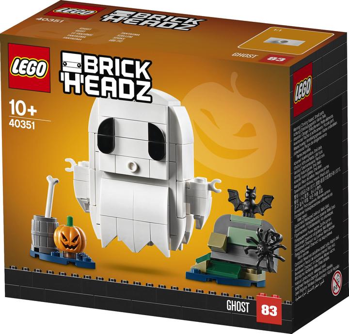 Image du produit LEGO BrickHeadz HalloweenFantôme (40351, LEGO Brickheadz)