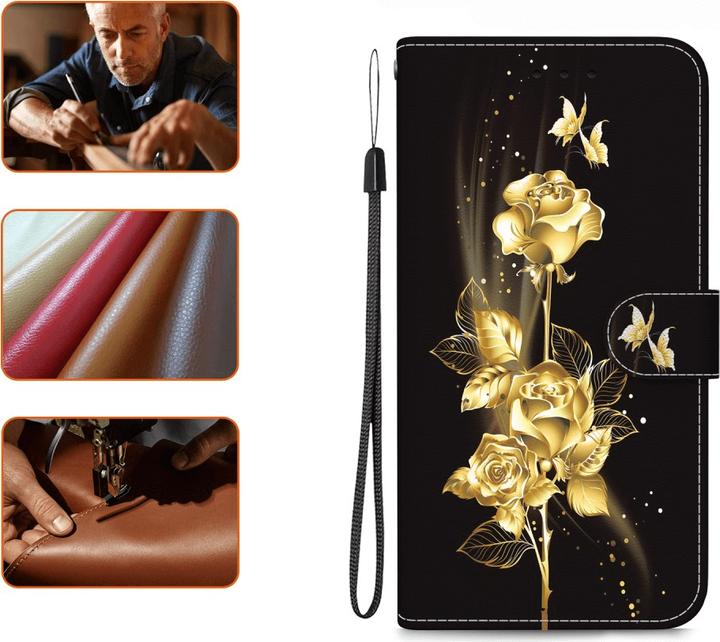 Produktbild Cover-Discount Galaxy S25 - Tasche Hülle mit Blüten Motiv (Samsung Galaxy S25)