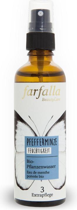 Produktbild Farfalla PFEFFERMINZE Bio Pflanzen-Wasser | Feuchtigkeit (Mizellenwasser, 75 ml)
