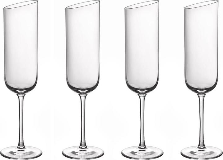 Image du produit Villeroy & Boch Coupe à champagne, set de 4 pièces NewMoon (18 cl, 4 Verres, Flûtes à champagne)