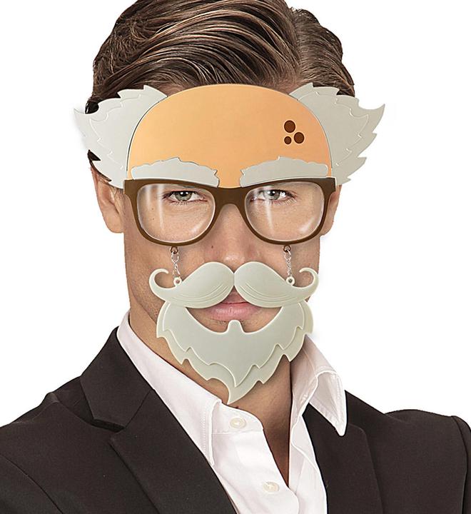 Image du produit Widmann Brille Alter Mann Mit Schnauz- Und Kinnbart