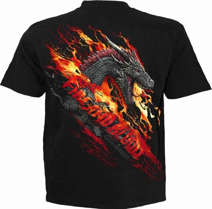 Produktbild Game of Thrones Fire And Blood TShirt (4XL)
