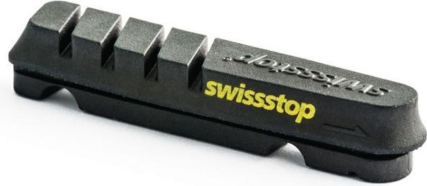 Actual product image swissstop Flash Evo Black Prince (Shimano, SRAM, Rubber)