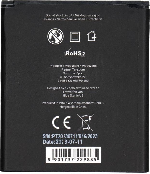 Produktbild Partner Telecom Akku Blue Star BLUE STAR Akku für SAMSUNG S7710 Galaxy Xcover 2 1500 mAh