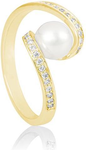 Produktbild Breuning RING - C.ZP/Brill. 0,169 Ct. H/si (58, 585/14 K Gold)