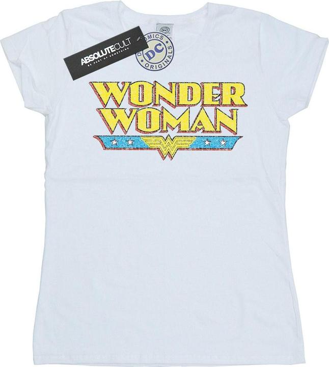 Wonder Woman Crackle Logo TShirt (M)