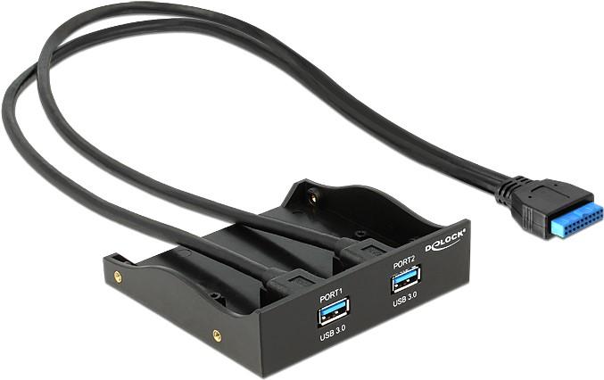 Produktbild Delock USB3.0 Front Panel 2-Port (0.60 m, USB 3.0)