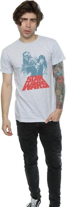 Immagine prodotto Star Wars Han Solo Chewie Duet Maglietta Uomo (XXL)