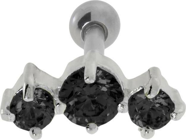 Actual product image Bijouteria Ear piercing (Stainless steel, Brass, Zirconia)