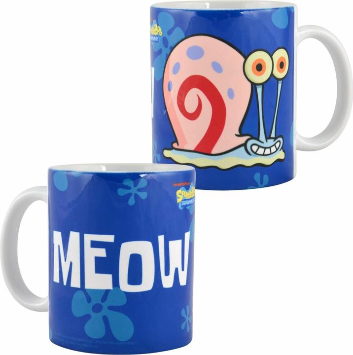 Produktbild United Labels Spongebob Schwammkopf - Kaffeetasse "Gary" (320 ml)