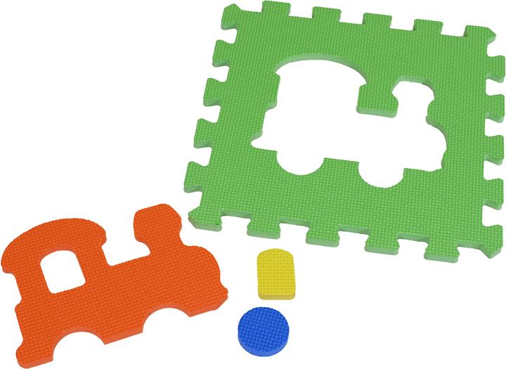 Produktbild Knorrtoys Puzzlematte - "Fahrzeuge"/10-tlg./32 cm (32 x 32 cm)