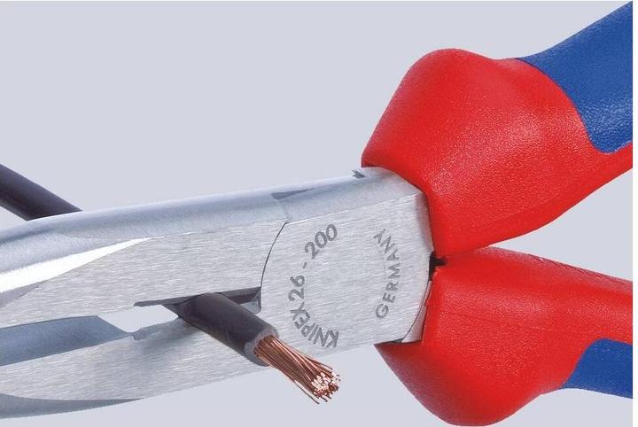 Image du produit Knipex Pince demi-ronde avec tranchant (200 mm)