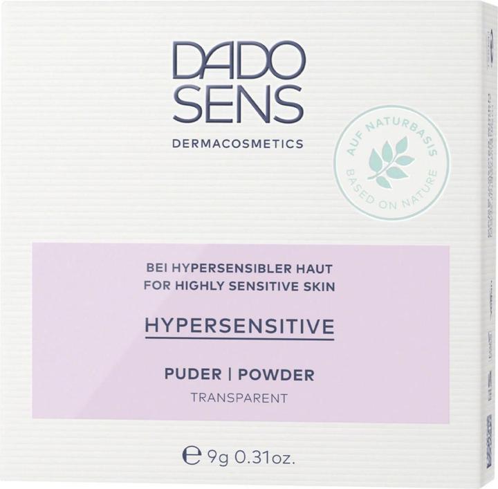 Actual product image Dado Sens HYPERSENSITIVE Powder Transparent - Sensitive Skin (Transparent)