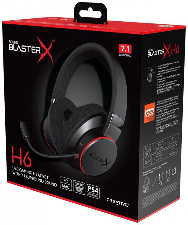 Produktbild Creative Sound Blaster X H6 (Kabelgebunden)
