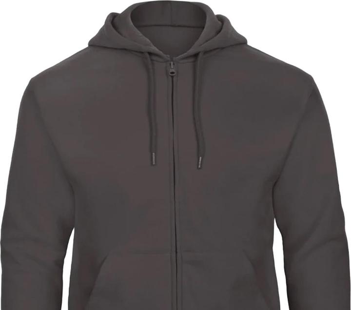 Immagine prodotto B&C ID.205 50/50 Felpa con Cappuccio e Zip Intera Adulto Unisex (L)