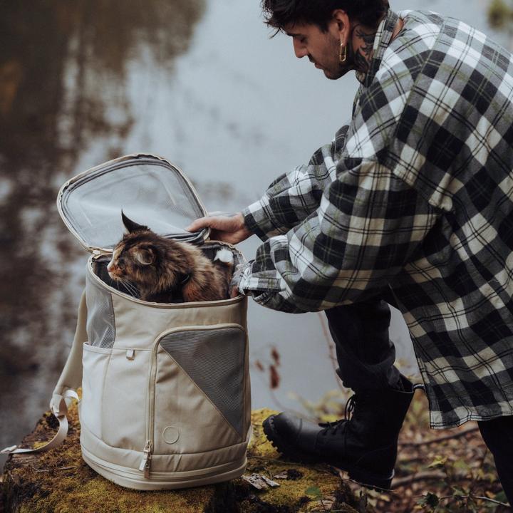 Produktbild LucyBalu HOP-ON Katzenrucksack (Katze, Sicherheitsverschluss)
