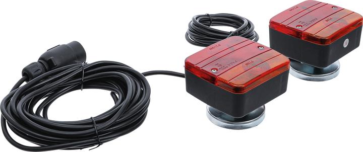 Image du produit BGS Feux de remorque avec support magnétique 2 pièces