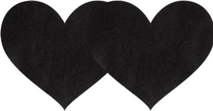 Produktbild Peekaboos Peekaboo Pasties Black Satin Heart