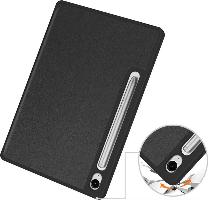 Produktbild Cover-Discount Galaxy Tab S9 / S9 FE - Smart Case Silikon schwarz (Galaxy Tab S9, Galaxy Tab S9 FE)