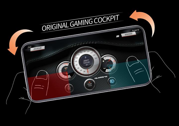 Produktbild Sturmkind DRIFT Racer Audi Quattro Gymkhana Edition