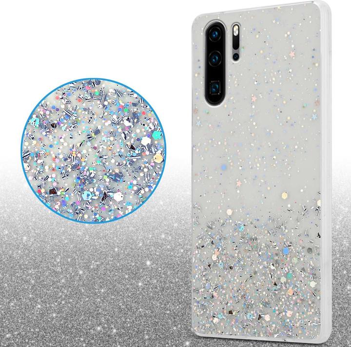 Image du produit Cadorabo Housse TPU avec paillettes pour Huawei P30 PRO (Huawei P30 Pro)