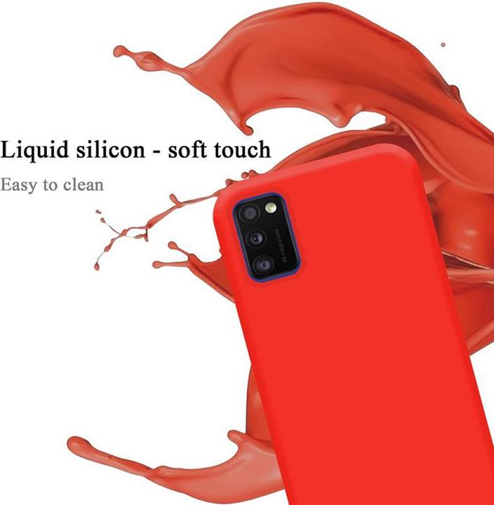Actual product image Cadorabo TPU Liquid Silicone Case Cover (Samsung Galaxy A41)