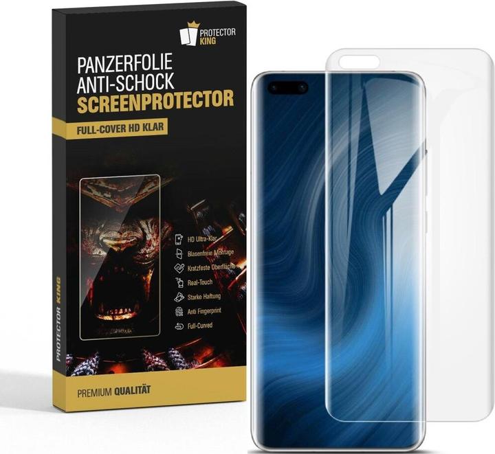 Produktbild Protectorking 3x Panzerfolie Anti-Shock HD Klar (3 Stück, Huawei P40 Pro+)