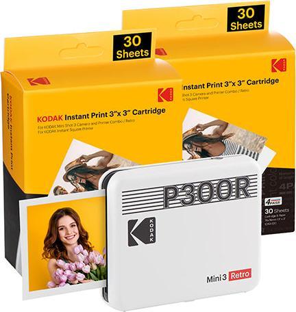 Image du produit Kodak Mini 3 Retro P300RY60 (Thermodirecte, Couleur)