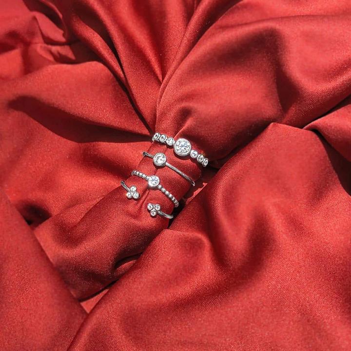 Actual product image Candy Harriet ring, 925 Sterling silver (52, 925 Silver)
