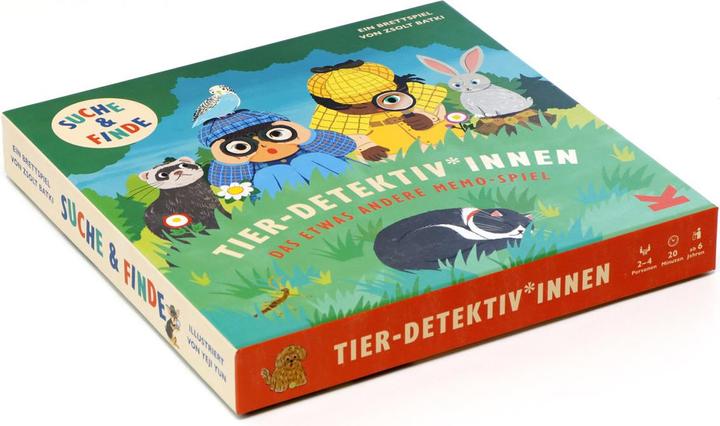 Immagine prodotto Suche & finde. Tier-Detektiv*innen (Tedesco, Batki Zsolt, 2024)