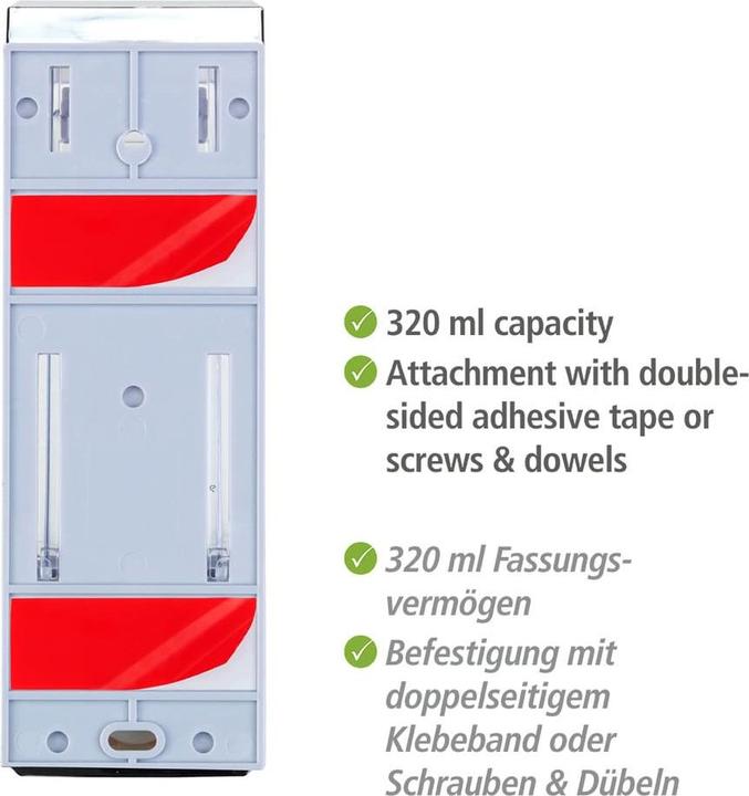 Energie-Label Wenko Desinfektion/Seifenspender