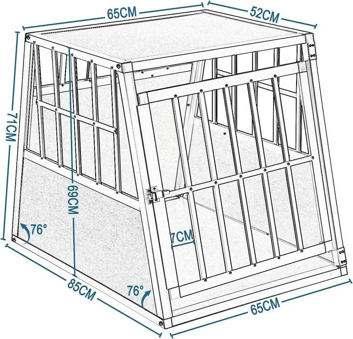 Image du produit Eugad Hundetransportbox (Chien)