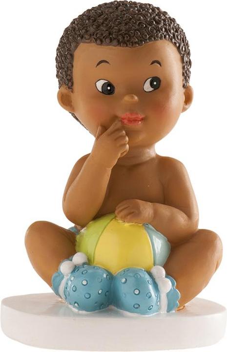 Immagine prodotto Dekora Figurina di battesimo - Caro bambino con palla (10 cm) (1 x)