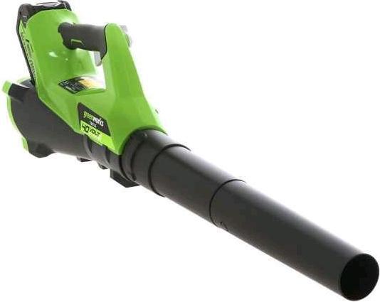Greenworks G40AB Souffleur axial sur batterie 40 V avec batterie 4 Ah40 V (Fonctionnement sur batterie, Aspirateurs à feuilles)